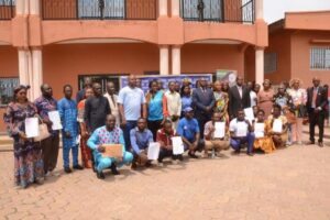 Satisfied stakeholders and beneficiaries © IOM Cameroon2024